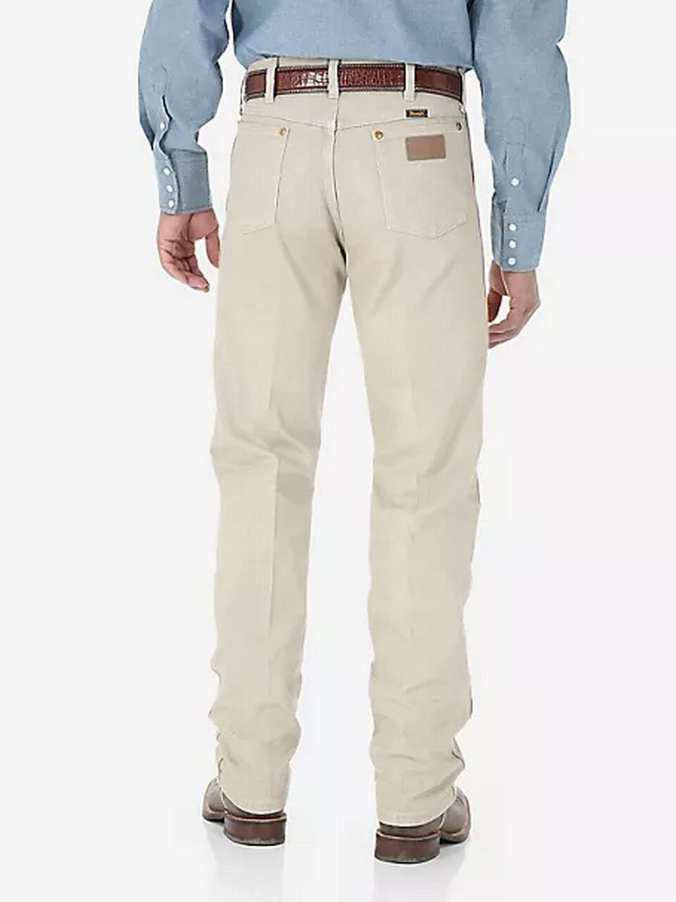 Wrangler Cowboy Men's Original Fit Tan Jeans