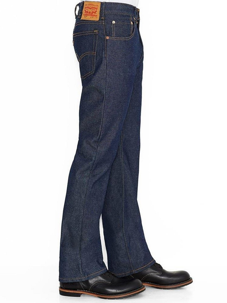Levi'sÂ® Men's 517 Hard Denim Boot Cut Jeans