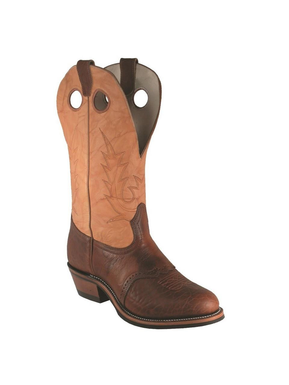 BouletÂ® Men's Buckaroo Bronc Riding with Saddle Vamp Boots