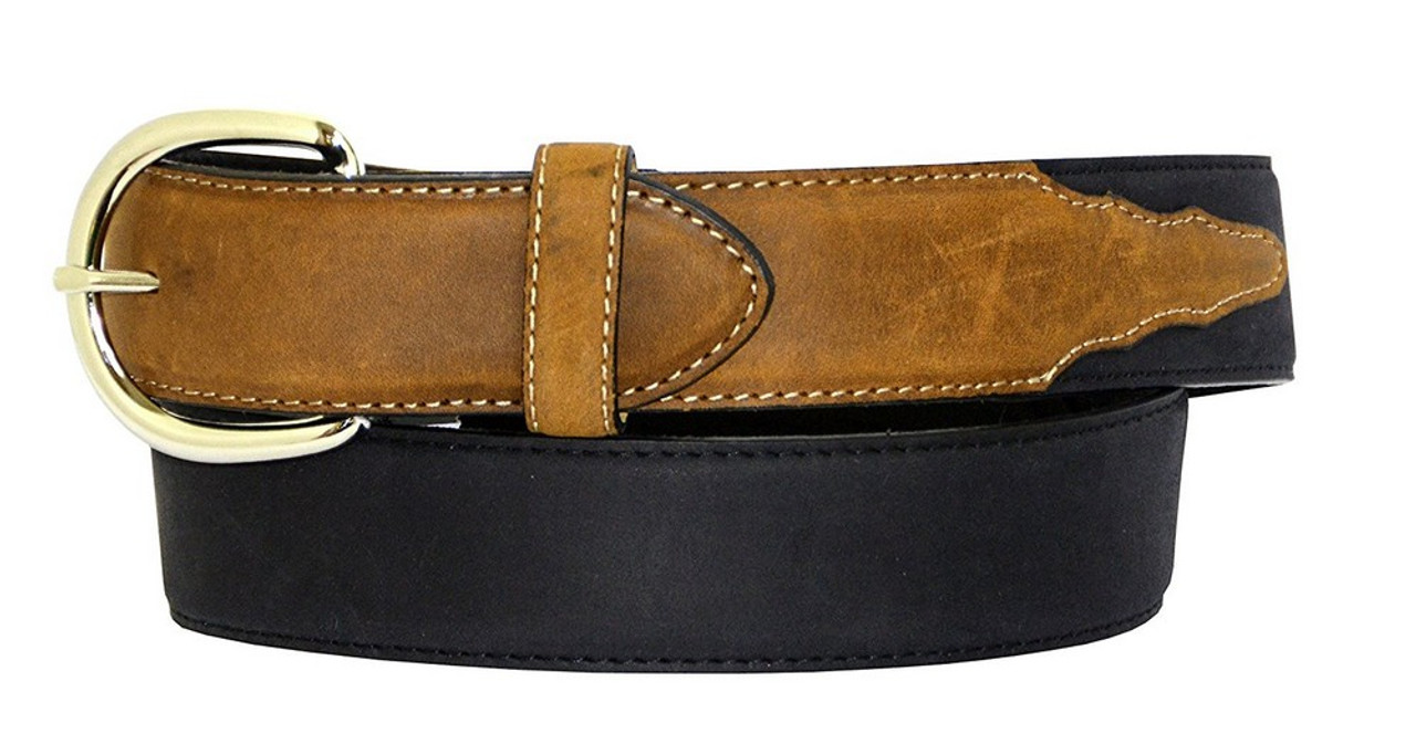 Men's Classic Leather Belt In Black - Thursday Boot Company