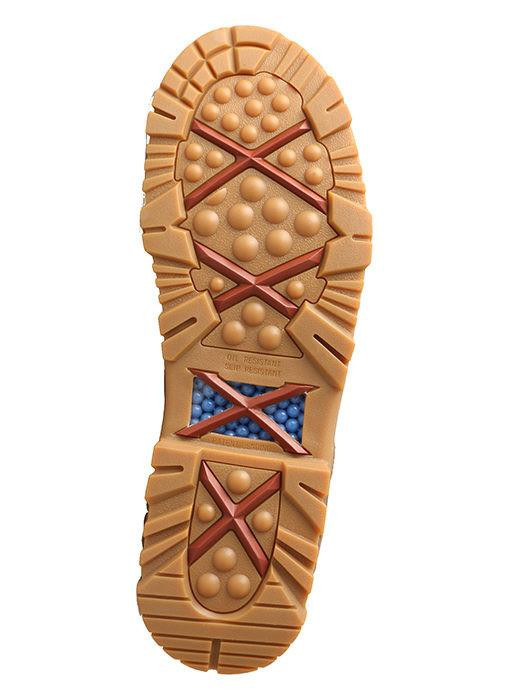 Twisted X® Men's Distressed Saddle Composite Toe 6