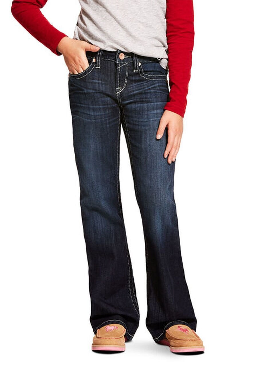 bootcut girls jeans