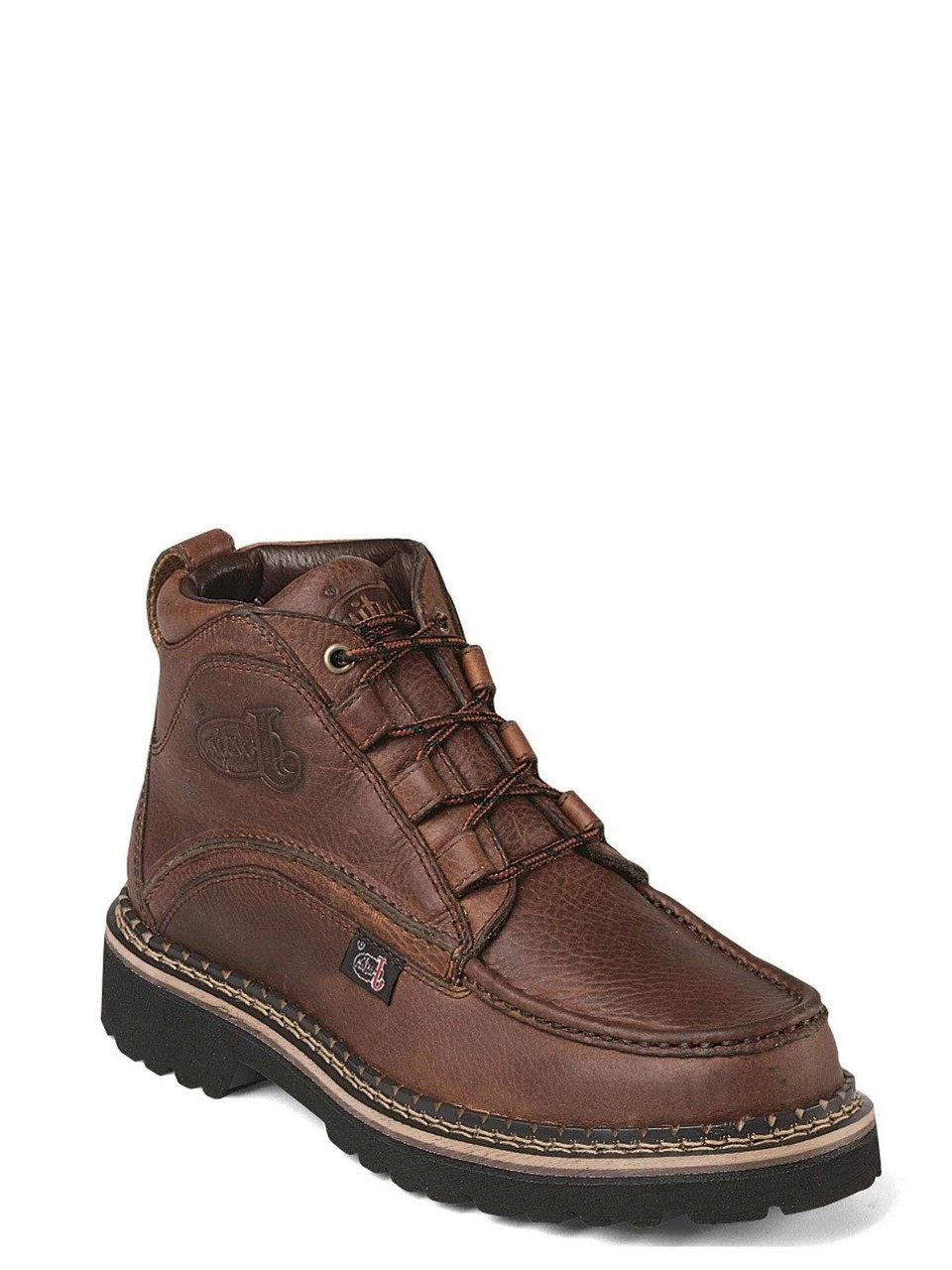 justin steel toe chukka boots