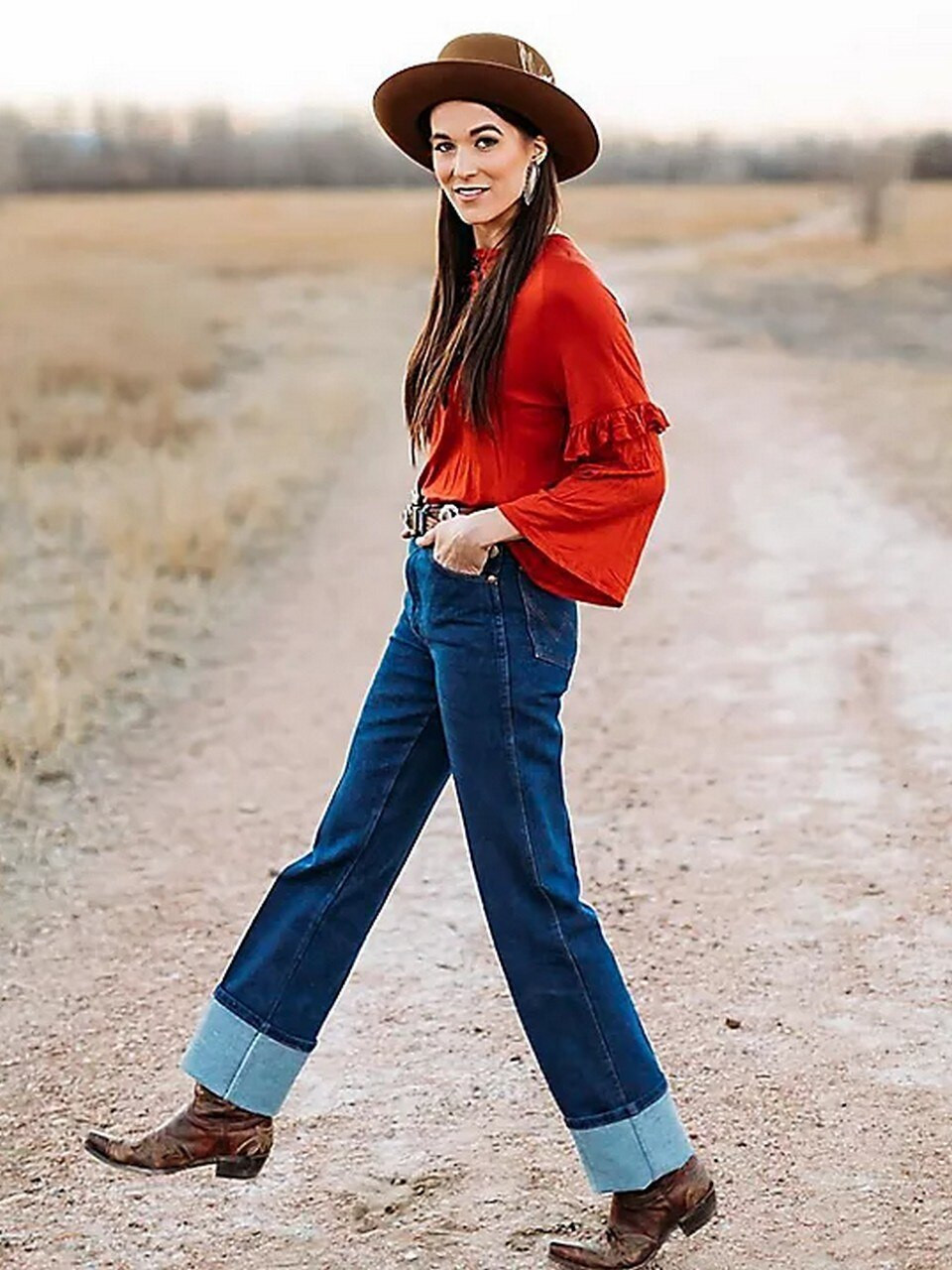 Ladies' Cowboy Cut Slim Fit Jeans