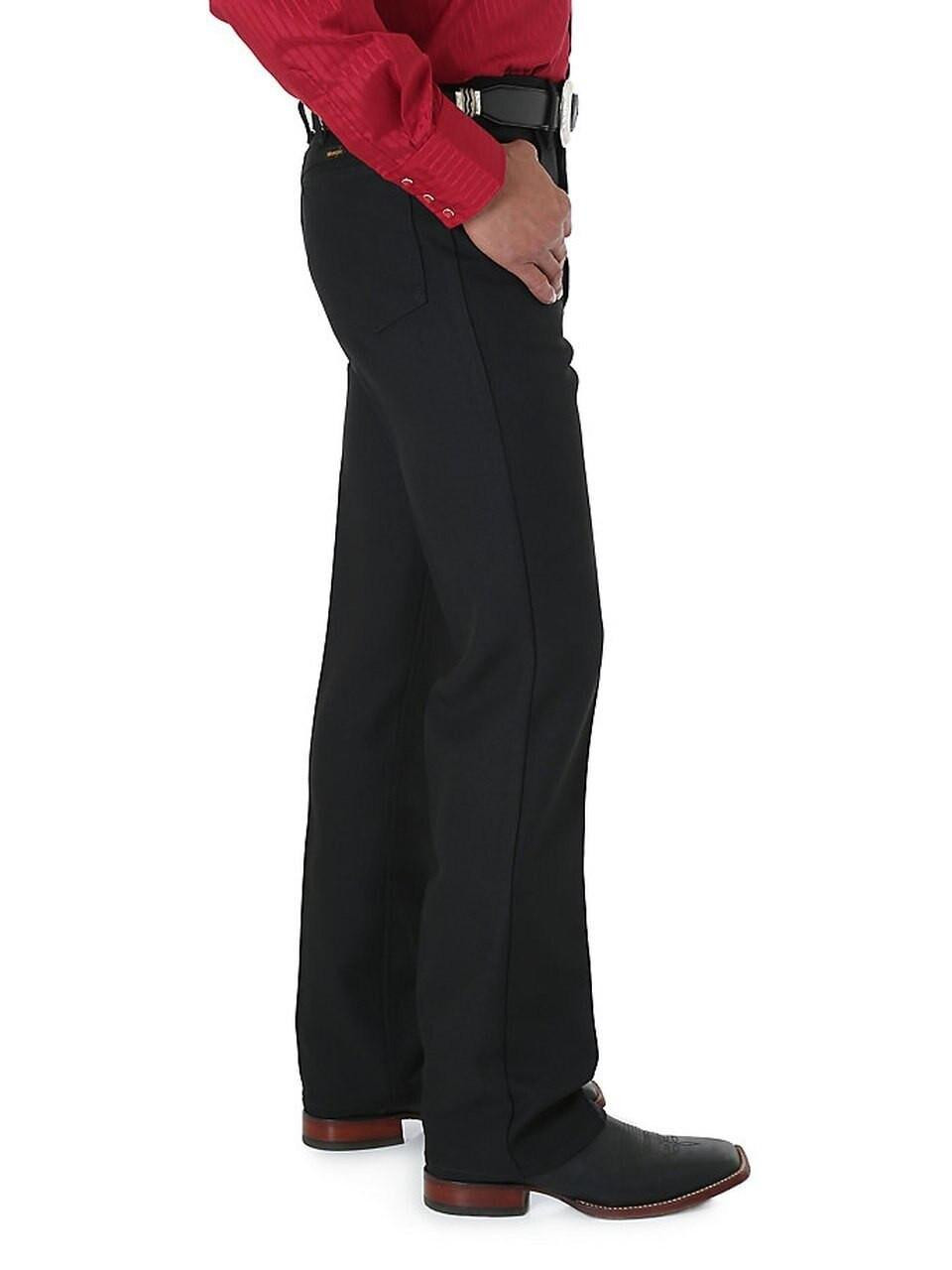 Wrangler® Men's Black Wrancher Dress Jeans