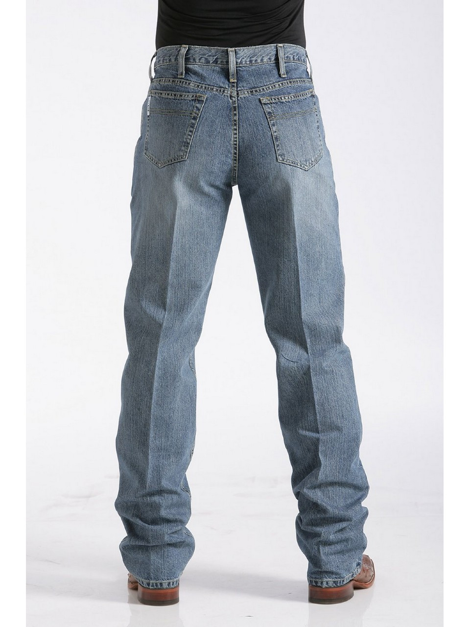 CinchÂ® Men's White Label Light Stonewash Low Rise Jeans