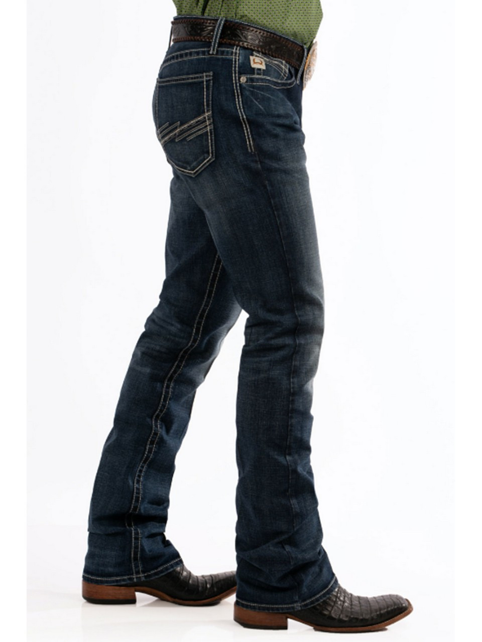 dark bootcut jeans mens