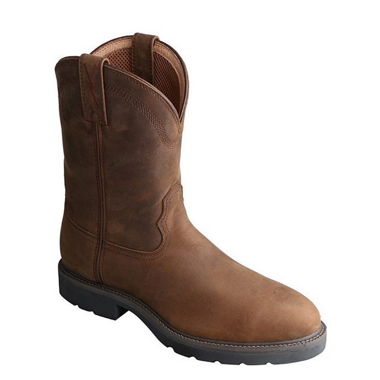 Twisted XÂ® Men's Pull On U Toe Work Boots