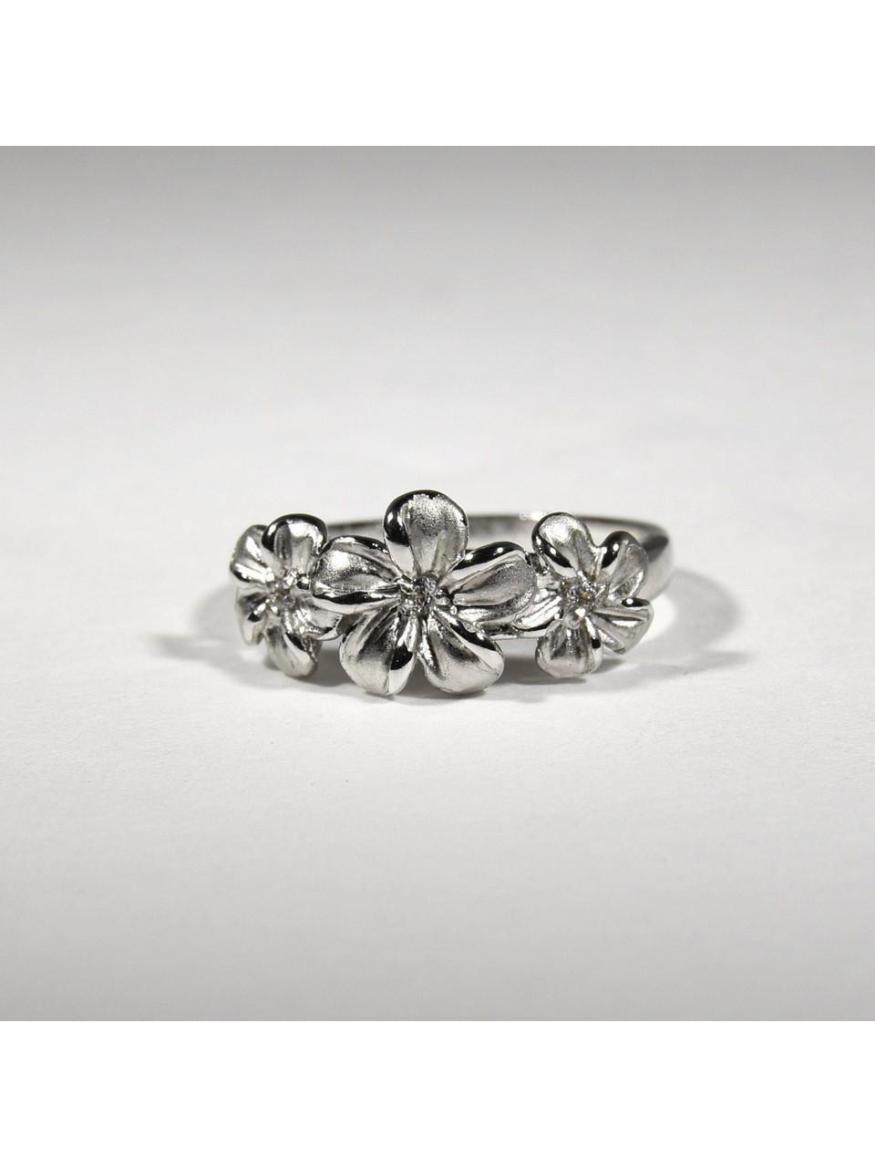 R.S. Covenant® Plumeria Flowers Ring