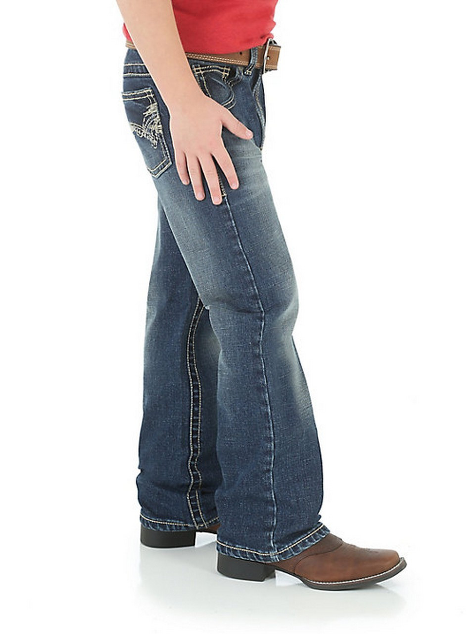 Wrangler 20XÂ® No. 42 Boys' Vintage Boot Cut Jeans