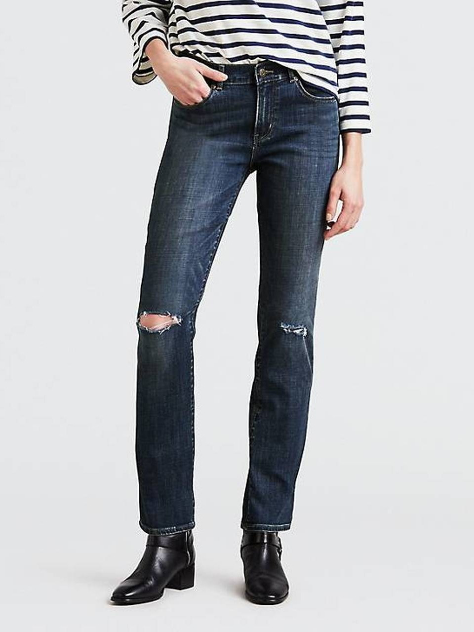 Levi's® Ladies' Seattle Blues Classic Straight Fit Jeans