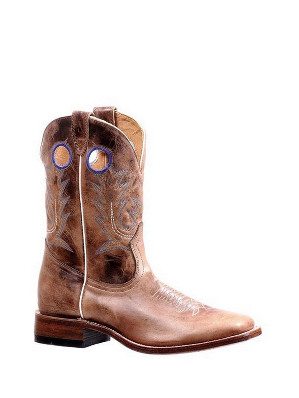 men's wide square toe cowboy boots