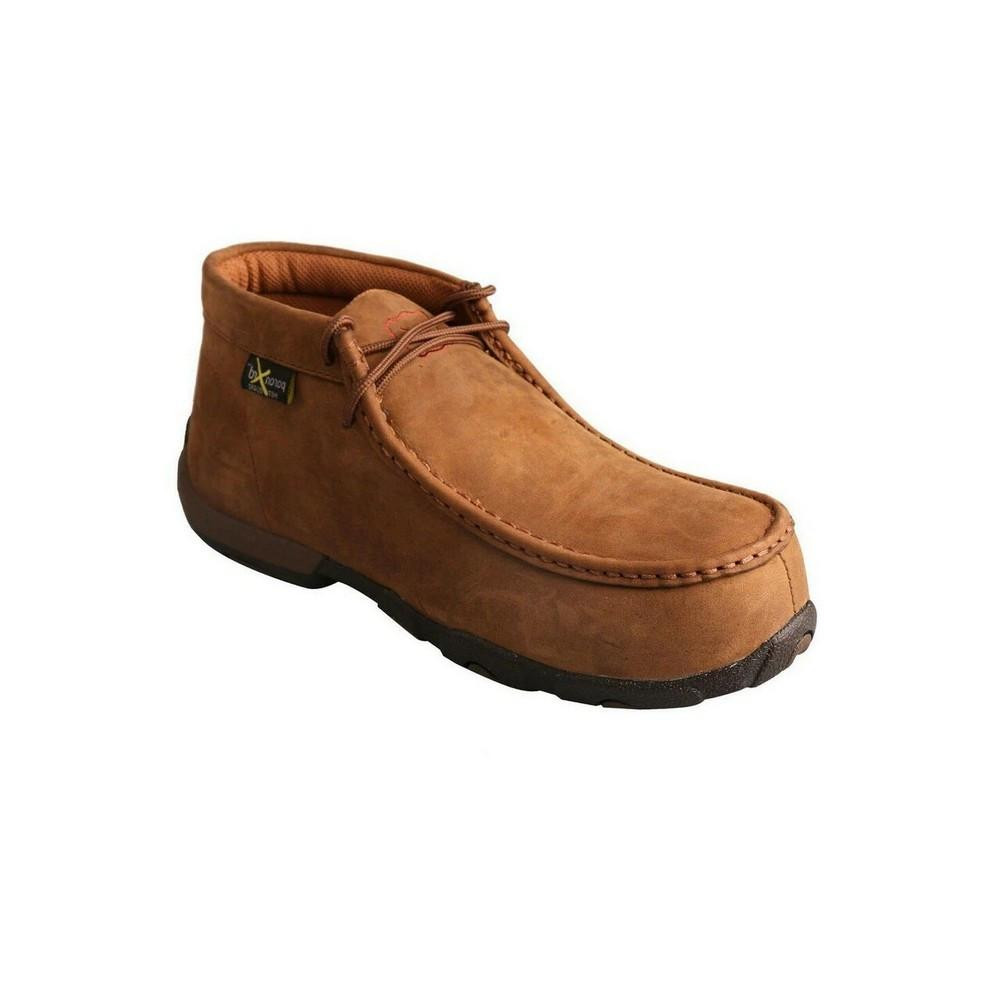 Twisted X® Ladies' Composite Toe Work Chukka Driving Mocs-MetGuard