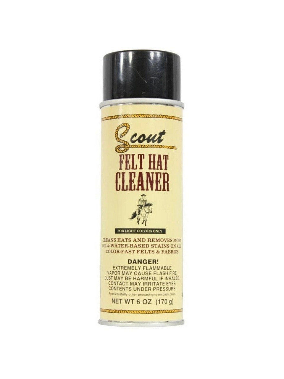 M And F Western Products Scout Felt Hat Cleaner Dark 2123005