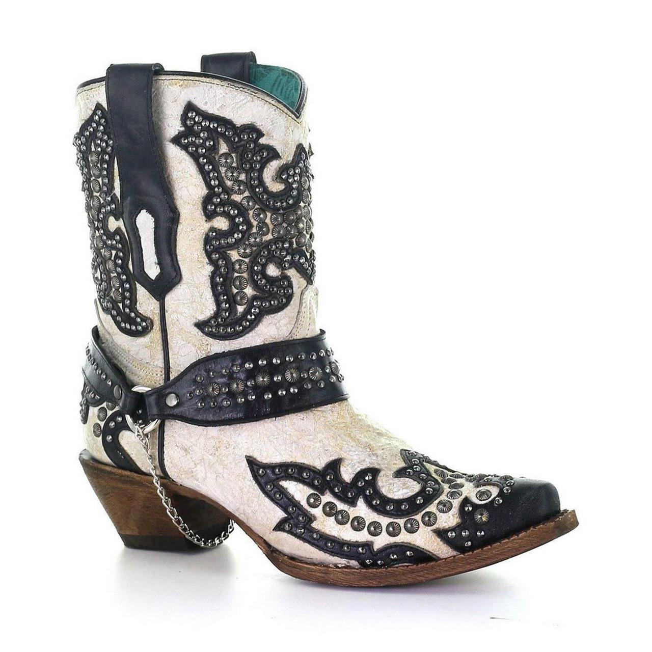 corral boots white