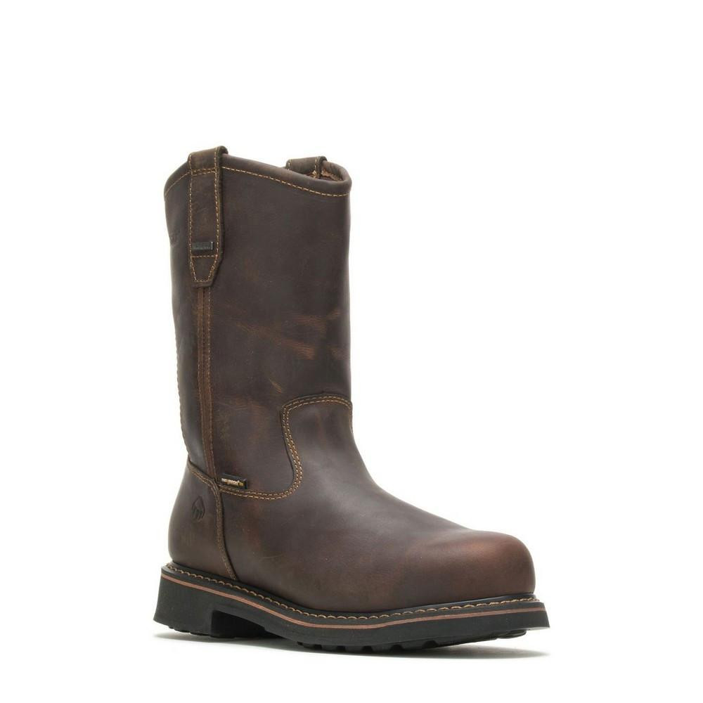 Wolverine® Men's Dark Brown Steel Toe Floorhand Welly Work Boots