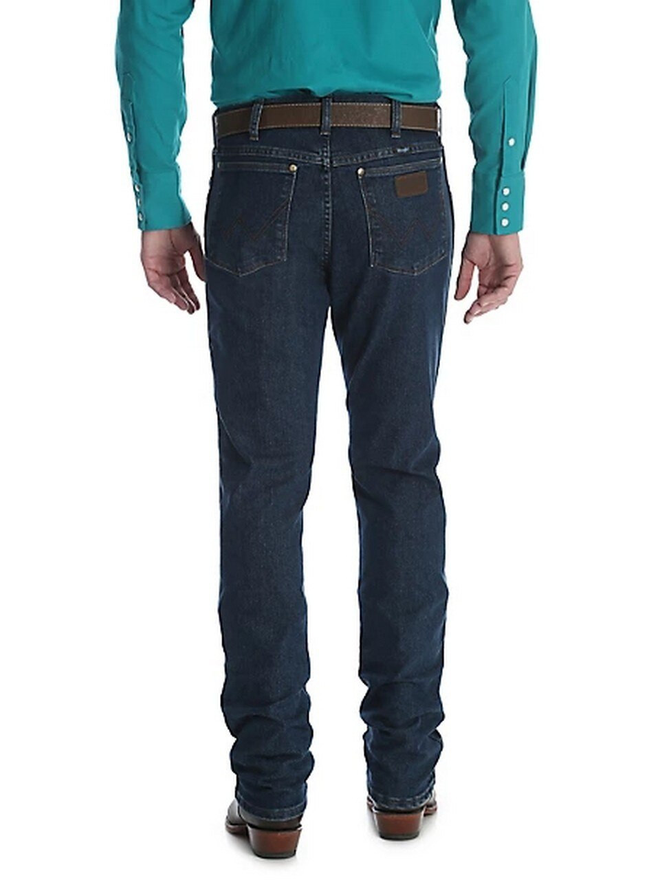 Wrangler® Men's Midnight Rinse Premium Performance Cowboy Cut® Advanced  Comfort Wicking Slim Fit Jeans
