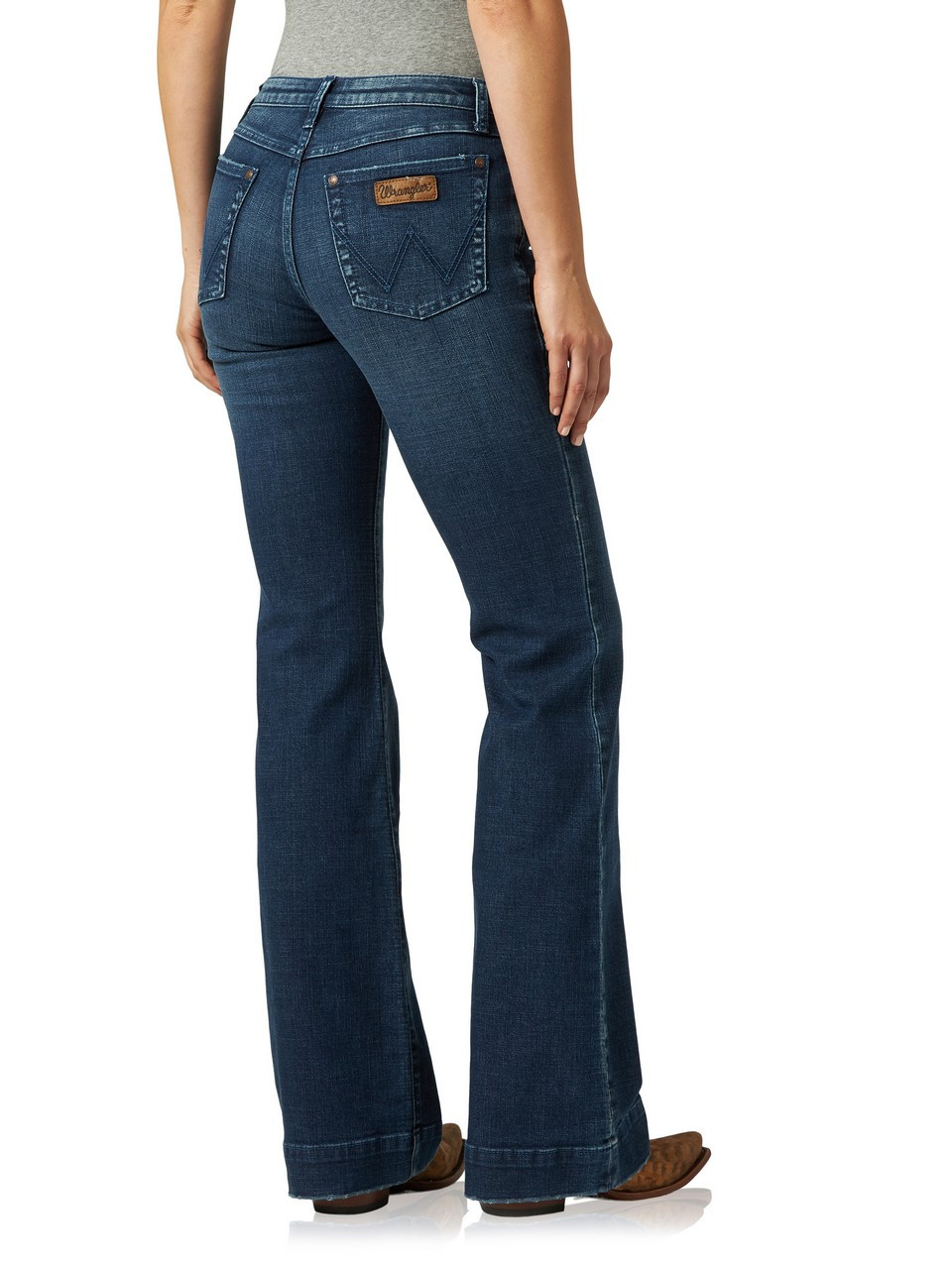 The Shelby Women's Wrangler Retro High Rise Trouser Jean – Be True