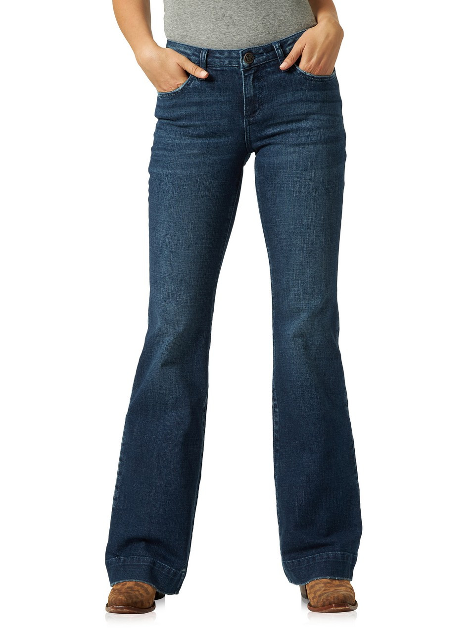 Wrangler Retro® Women's Pull On High Rise Trouser Jean