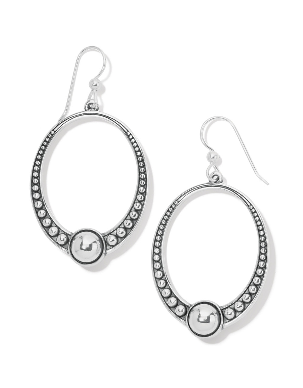 Brighton® Pretty Tough Oval French Wire Earrings