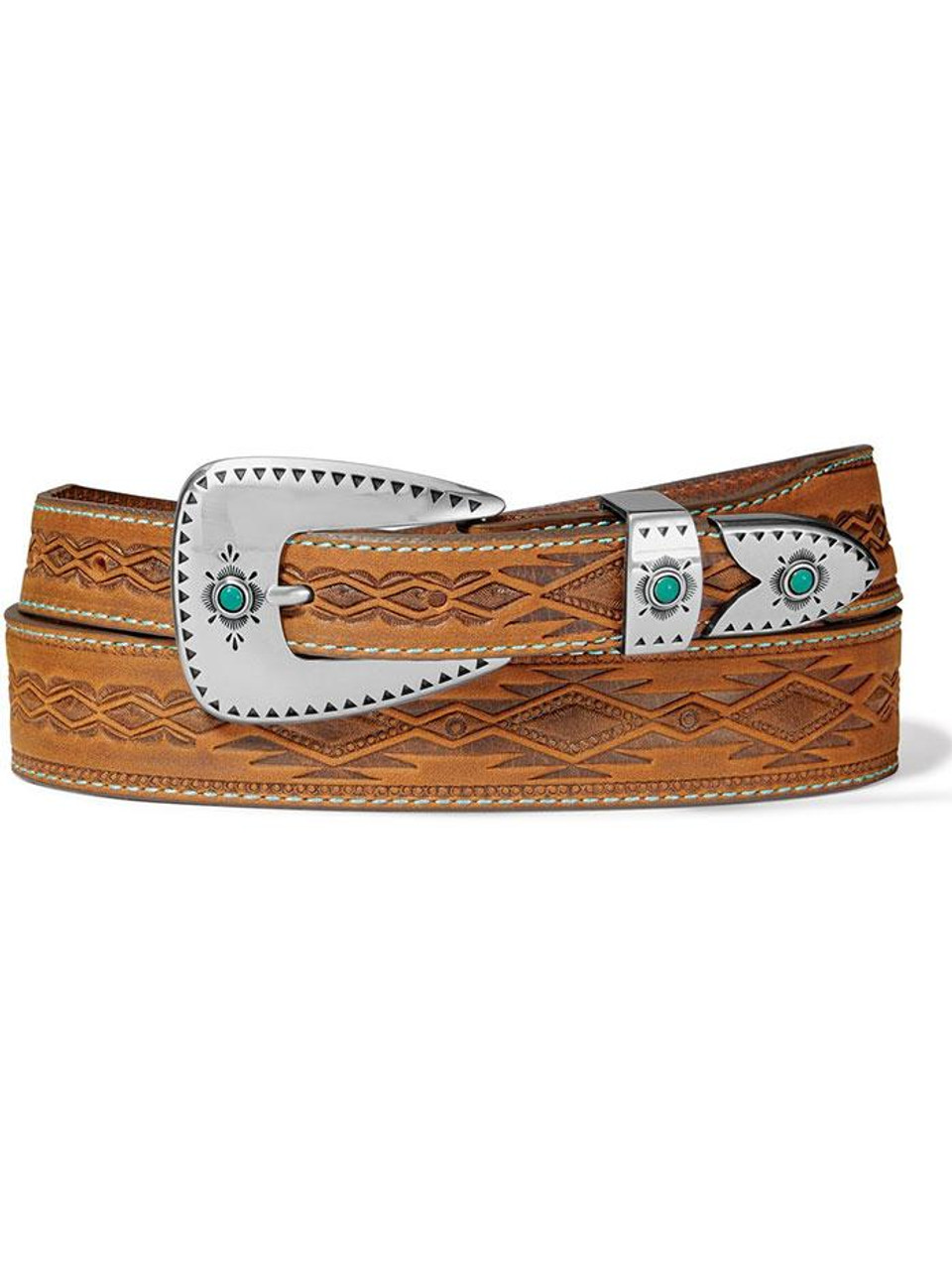 Tony Lama Ladies Brown Dakota Belt C51299