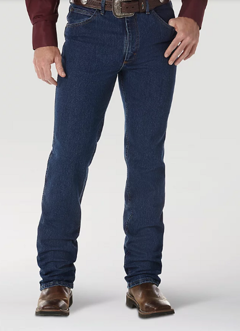 Wrangler® Men's Premium Performance Advanced Comfort Cowboy Cut Slim Fit  Jean - MS Wash