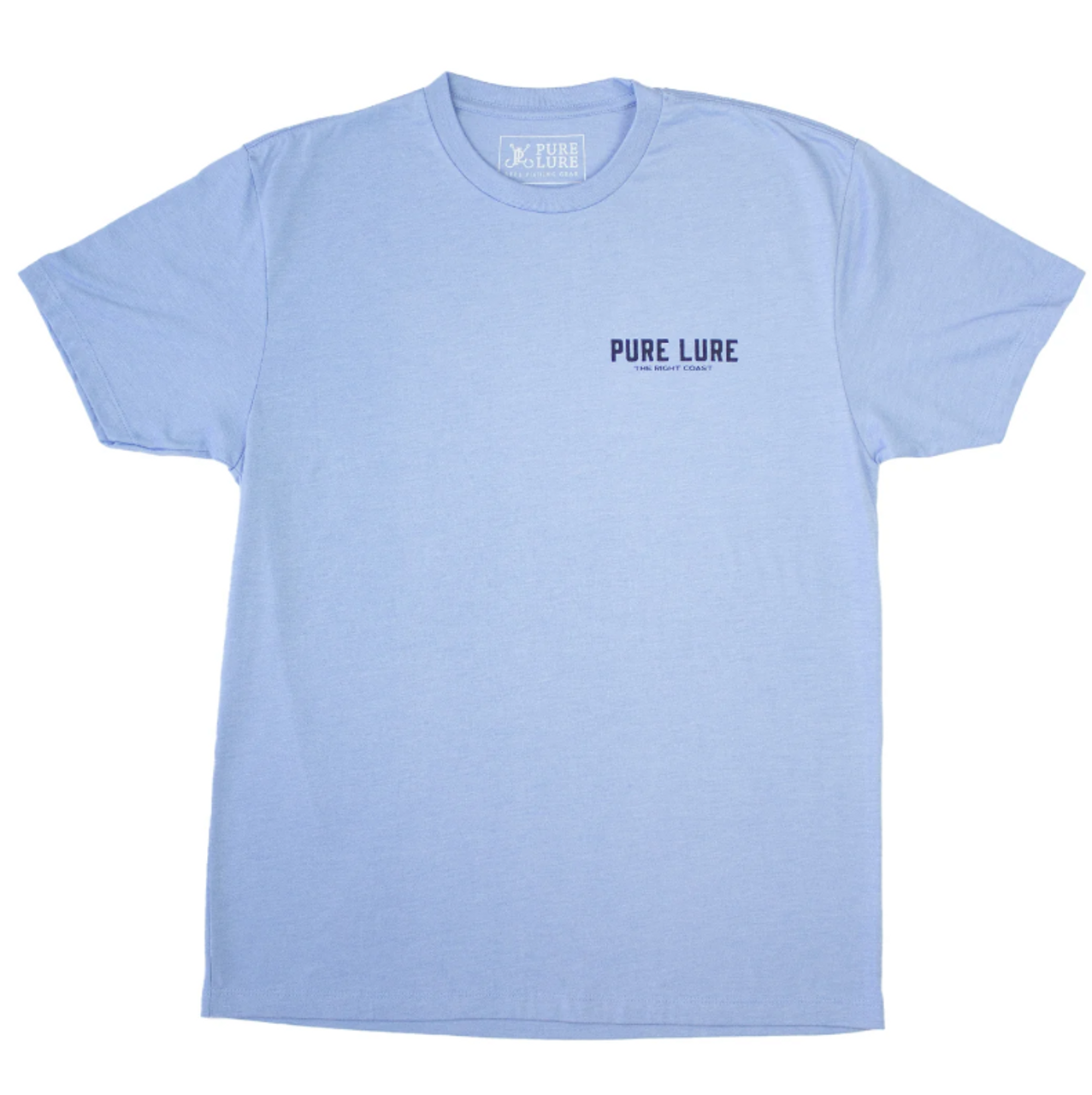 Pure Lure® Men's S/S American Fishbone T-Shirt - Ocean Blue