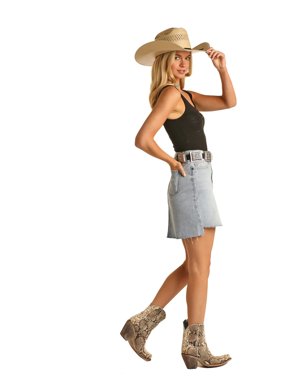 Rock And Roll Cowgirl® Womens High Rise Skirt