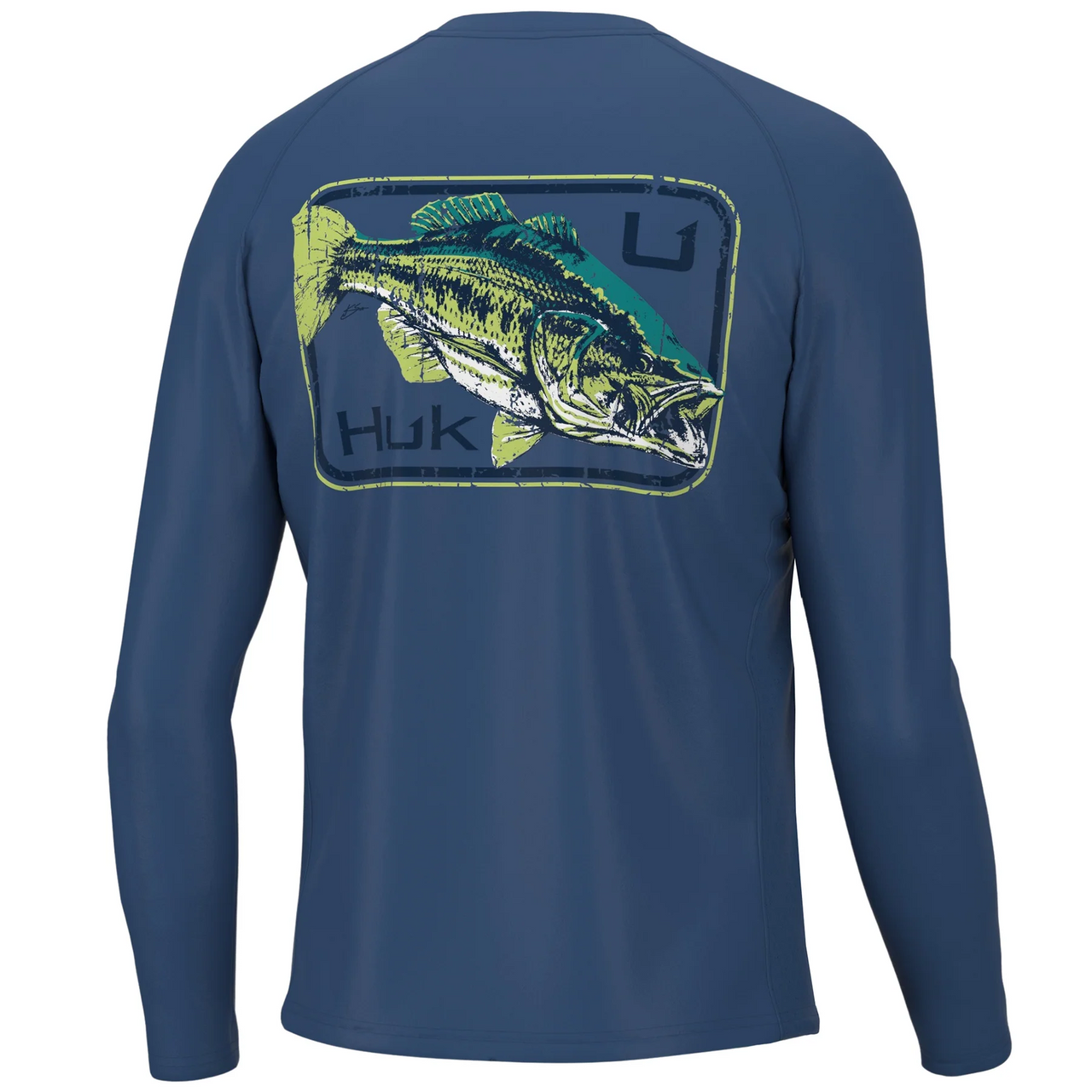 Huk Men's KC Pursuit Long Sleeve, Sun Protecting Fishing Shirt