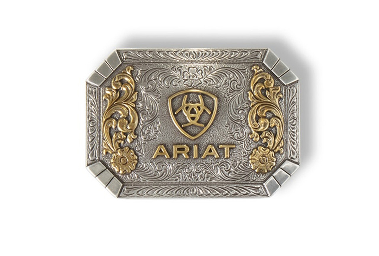 Ariat Men's Logo Oval Buckle