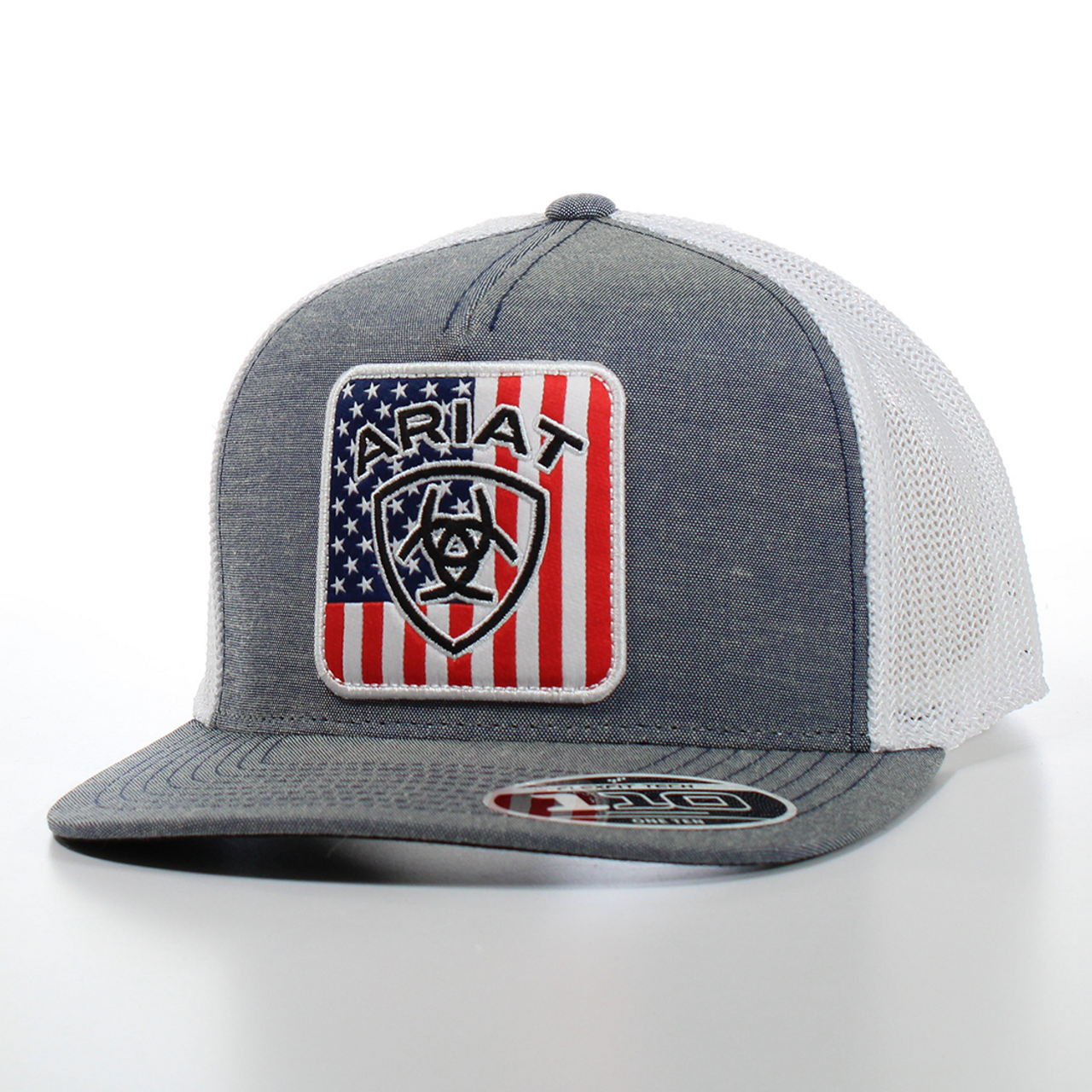 Ariat Logo Patch Snap Back Cap