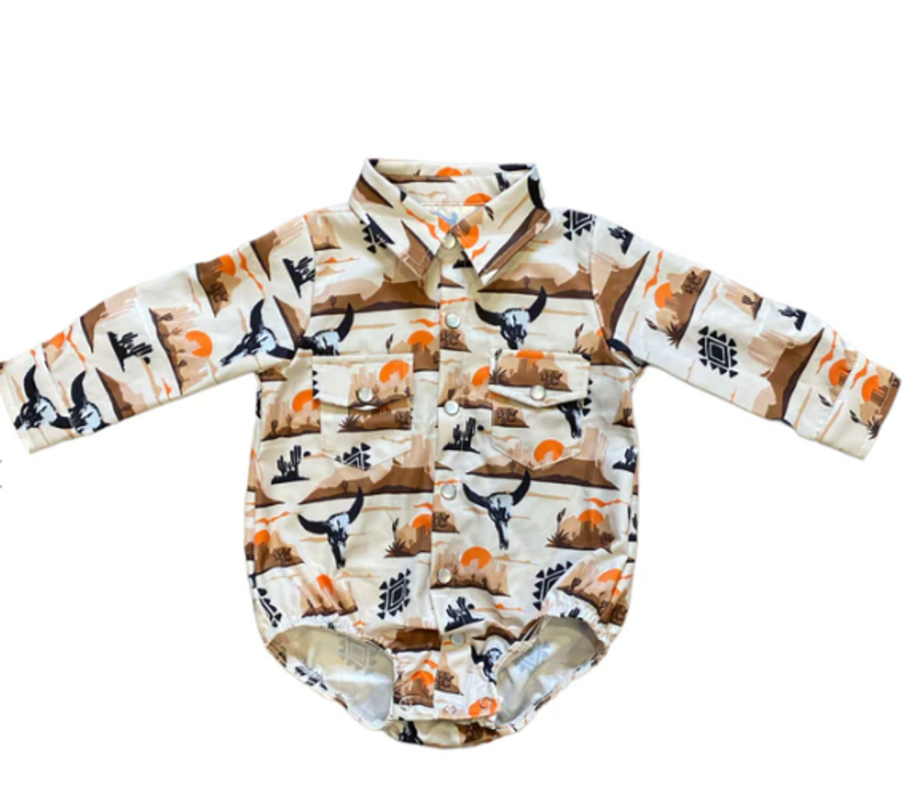 Shea Baby® Infant/Toddler Desert Sky Pearl Snap Onesie/Shirt