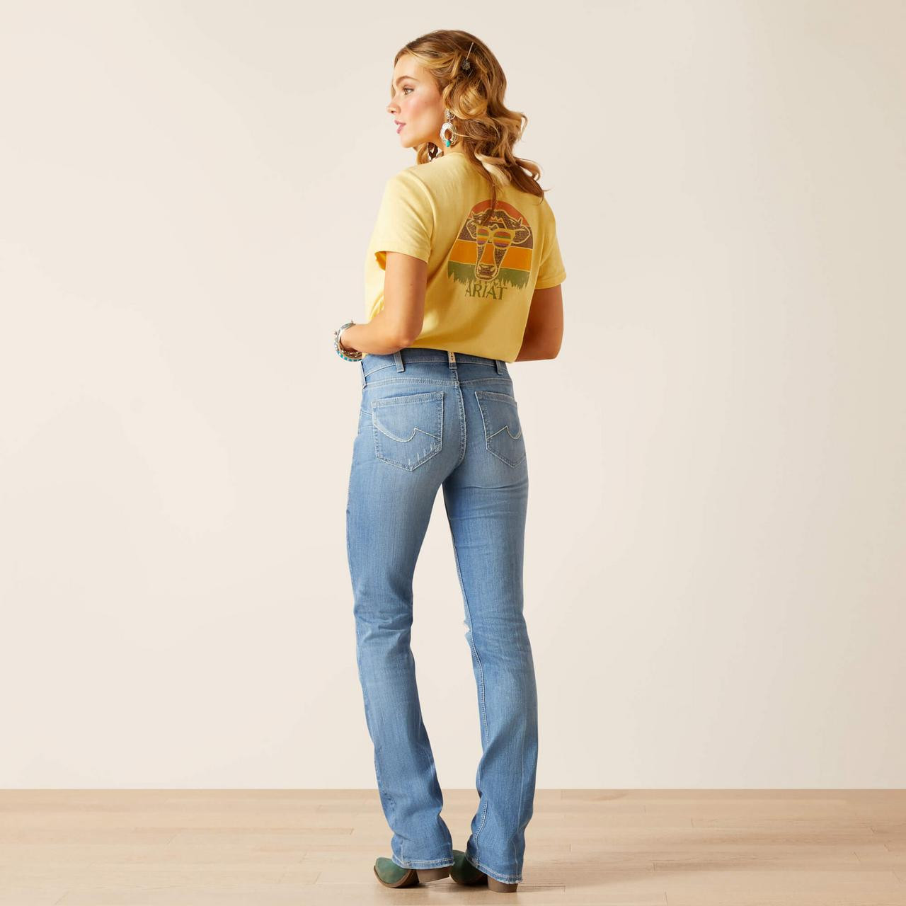SALE Ariat® Ladies' Perfect Rise Nika Straight Leg Jeans in