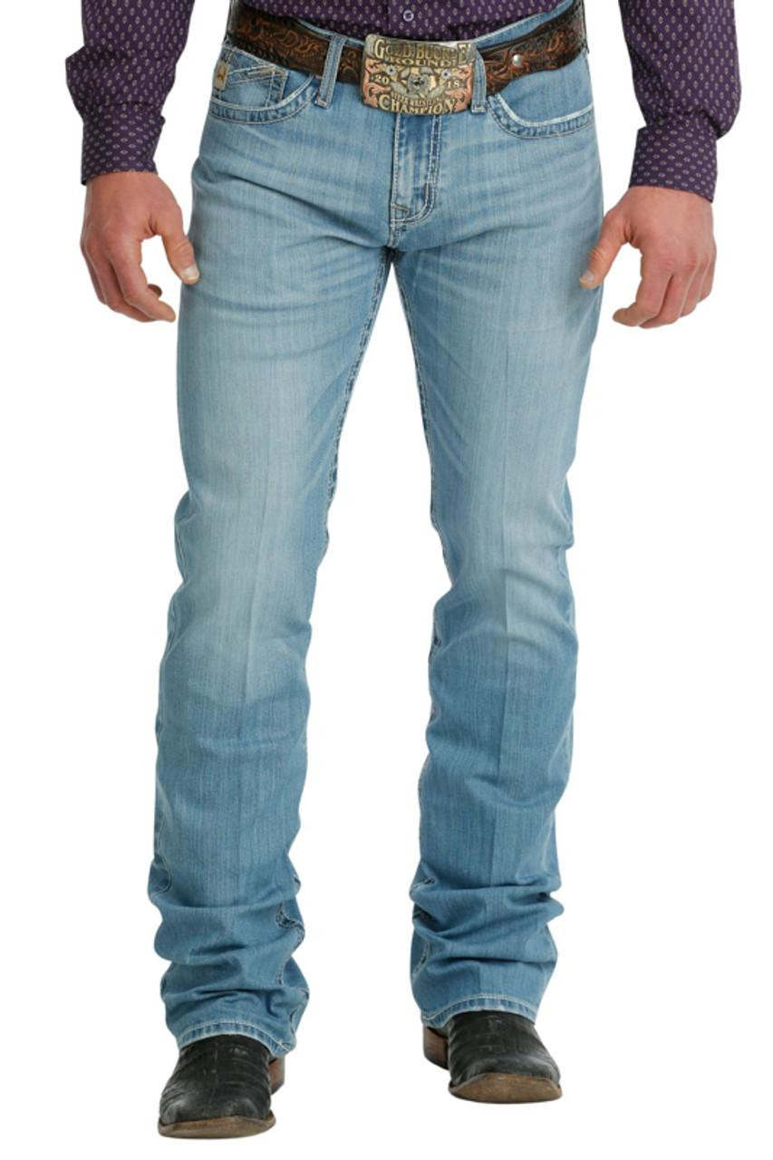 SALE Cinch® Men's Ian Light Stonewash Slim Boot Cut Jeans