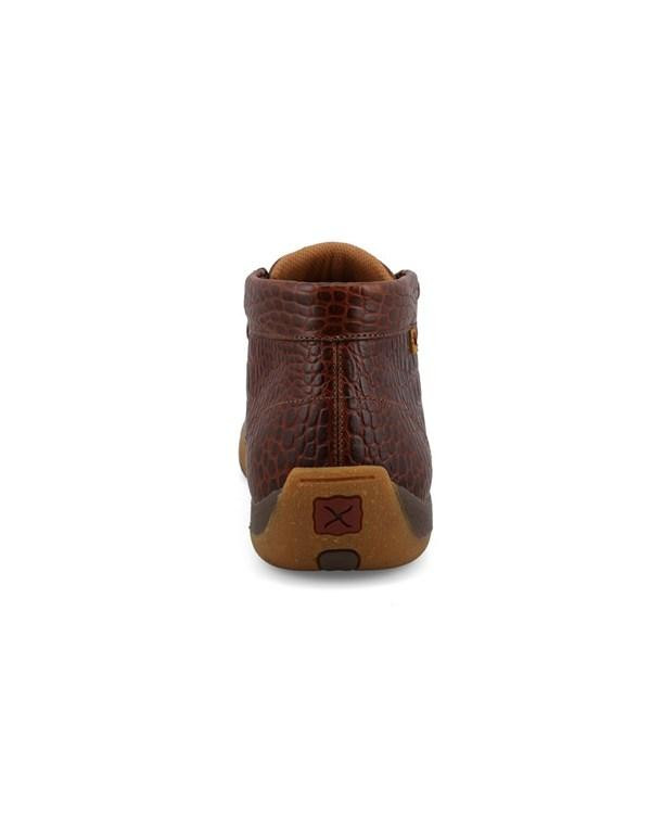 Twisted X® Men's Ginger Caiman Print Chukka Driving Mocs
