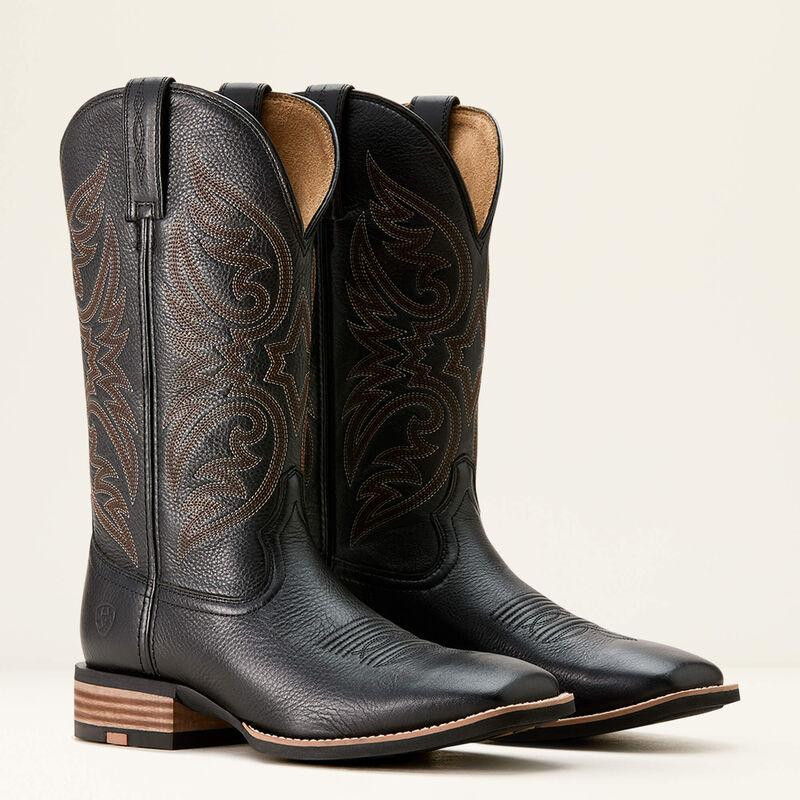 Ariat® Men's Black Ricochet Square Toe Boots
