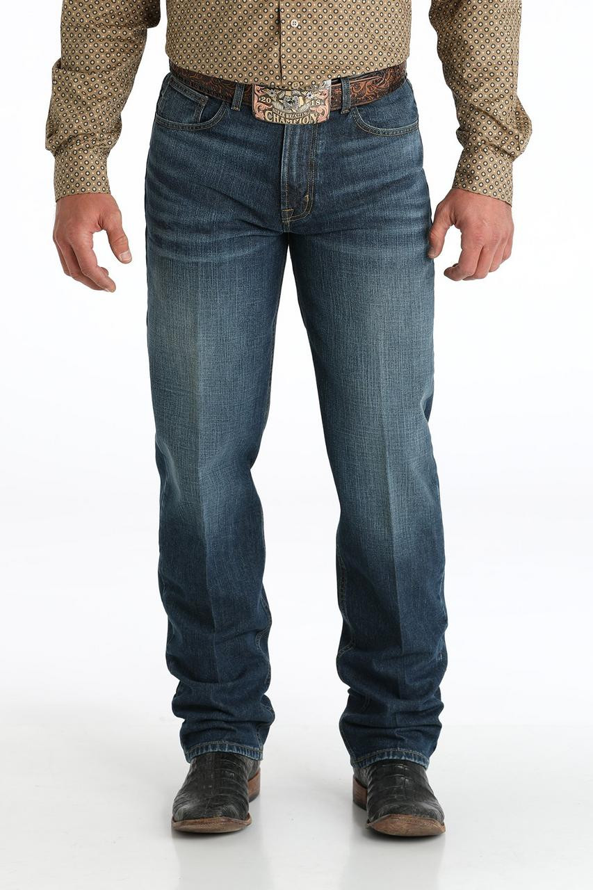 Cinch® Men's Limited Edition Fastback Dark Stonewash Tapered Leg Jeans