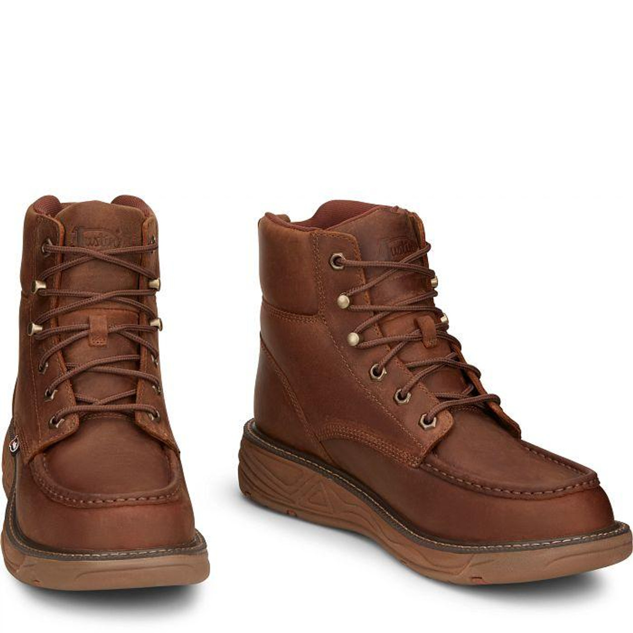 靴 JUSTIN MEN'S WATERPROOF WORK BOOTS - Justin_WK960_961-