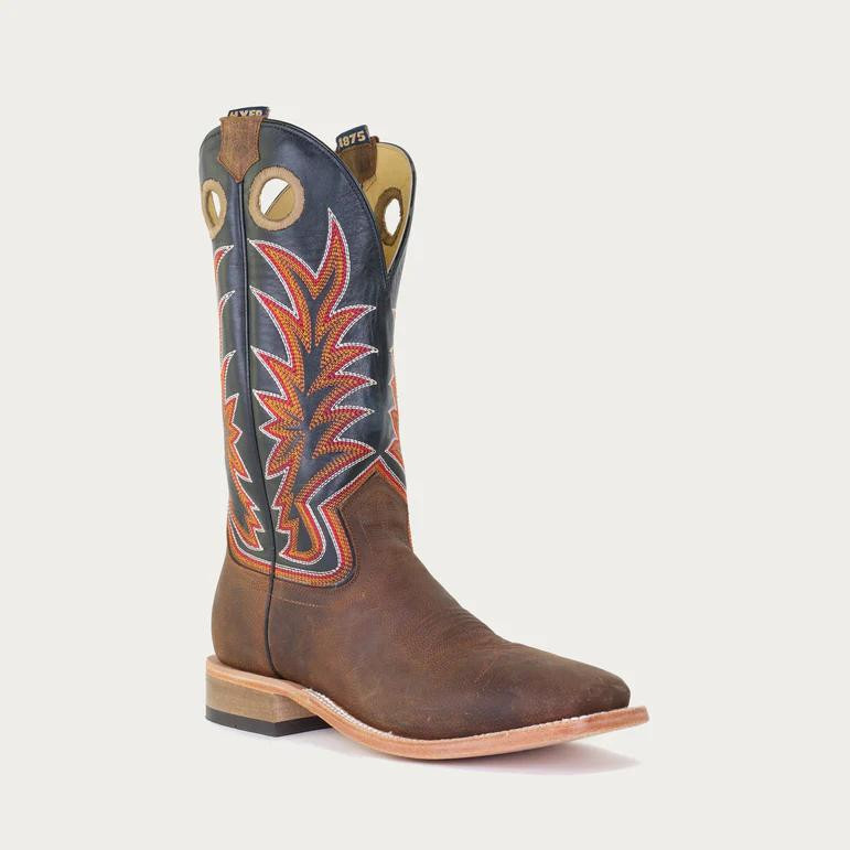 Hyer® Men's Walton Brown/Black Square Toe Boots
