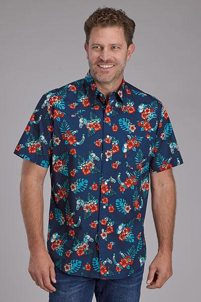 roper-mens-ss-blue-tropical-