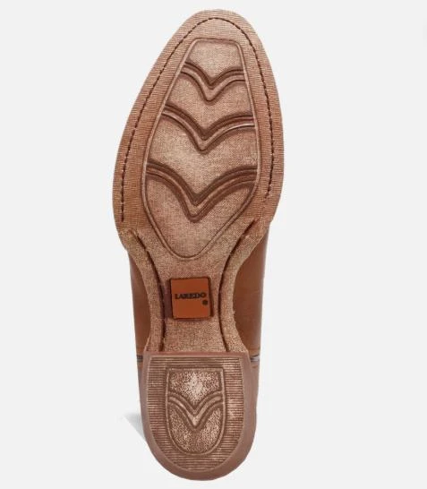 Laredo® Men's Tan Novak R-Toe Western Boots