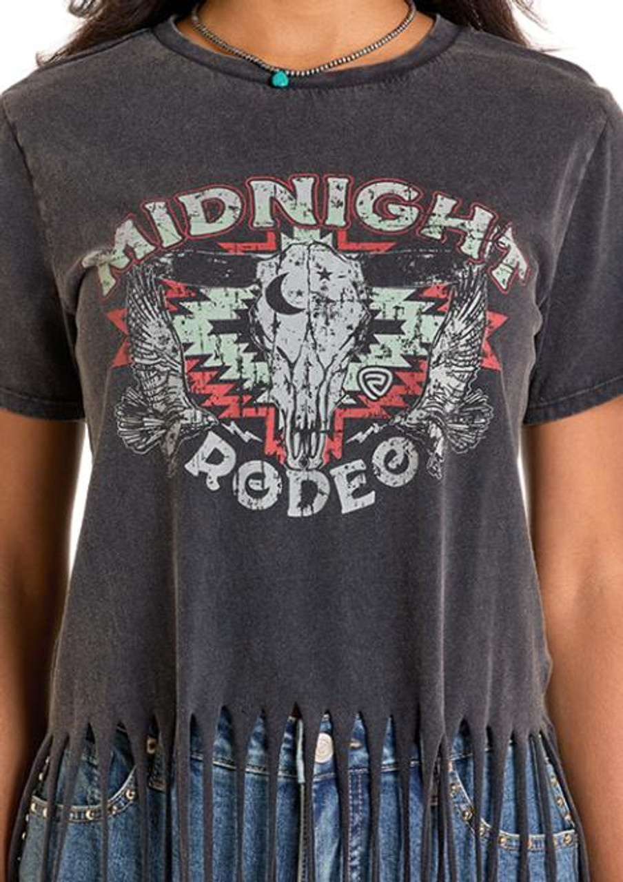 Rock & Roll Denim® Ladies' Washed Black Midnight Rodeo