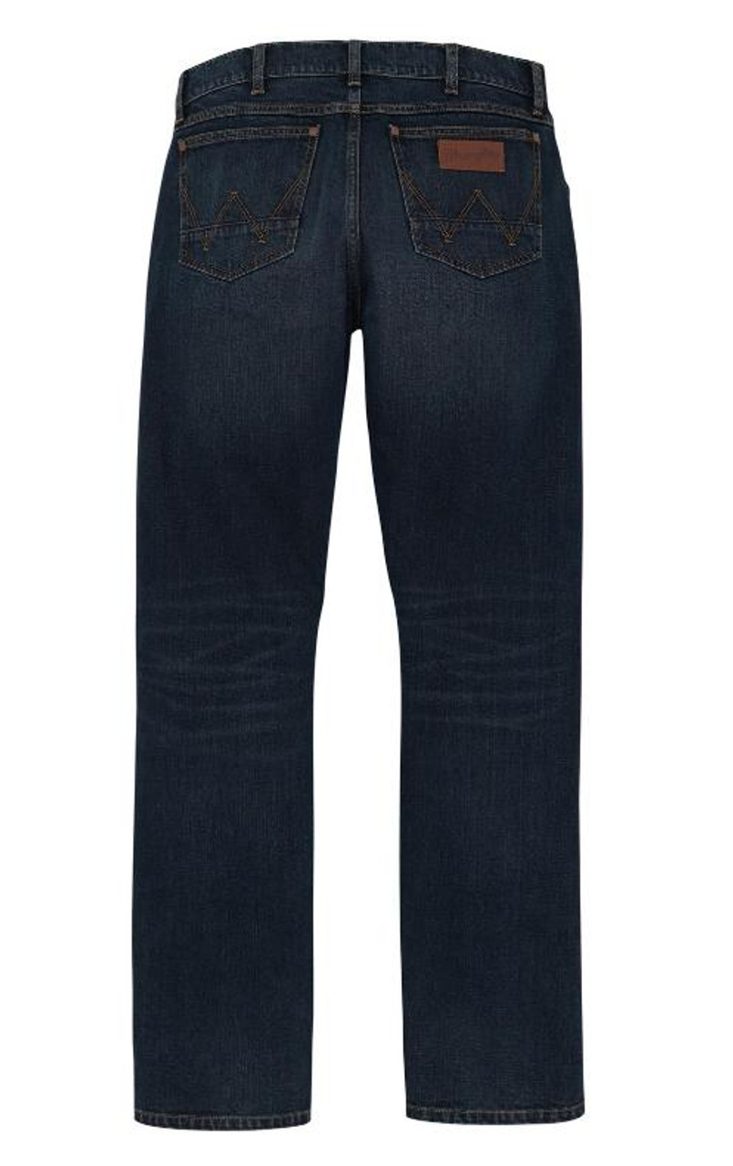 パンツ WRANGLER X WDS SD STRAIGHT / INDIGO Wrangler Boy's Jeans - Cowboy Cut Original Fit - Dark Indigo