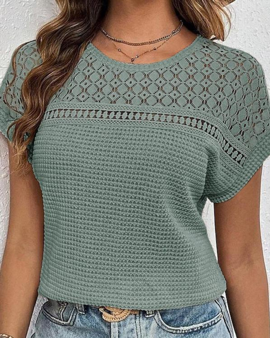 トップス BEEDEN 24AW MANY WAY WAFFLE TOPS トップス BEEDEN 24AW MANY WAY WAFFLE TOPS Women's Leisure