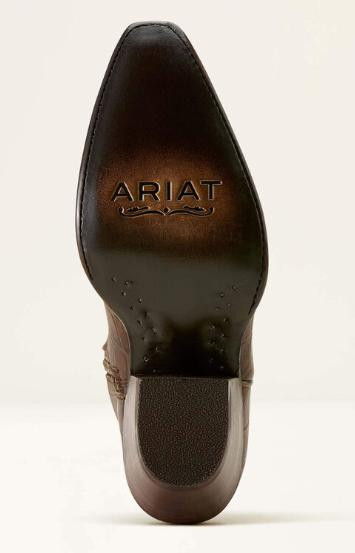 Ariat® Ladies' Luxe Espresso Croc Print Casanova Tall Boots