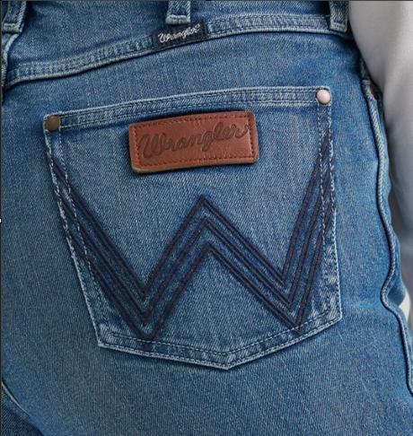 Wrangler Retro® Ladies' Bailey HR Boot Cut Jeans in Liberty