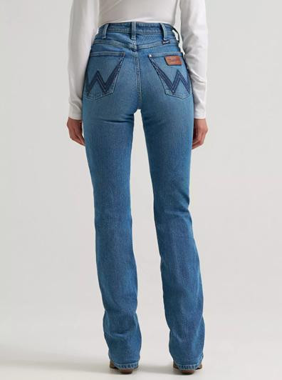 Wrangler Retro® Ladies' Bailey HR Boot Cut Jeans in Liberty