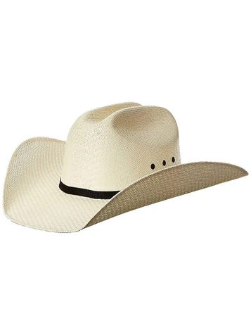 Twister® Bangora Collection Kids' Cattleman Straw Cowboy Hat