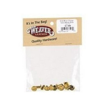 Weaver® Solid Brass Chicago Screw Handy Pack Weaver® Solid Brass Chicago Screw Handy Pack