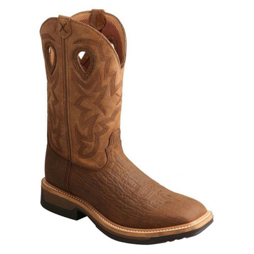 Twisted X® Men's Lite Cowboy Work Pull-On Composite Toe Waterproof Boots Twisted X® Men's Lite Cowboy Work Pull-On Composite Toe Waterproof Boots